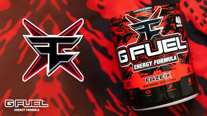 ⁦مشروب جي فيول تيوب بنكهة فيز اكس 40 حصة, (g fuel FazeX tube (40 servings⁩ - الصورة ⁦2⁩