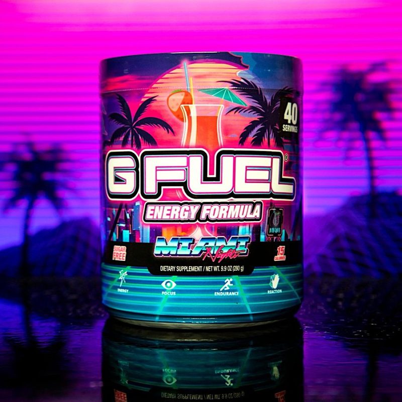 ⁦جي فيول ميامي نايت - G fuel miami nights⁩ - الصورة ⁦4⁩