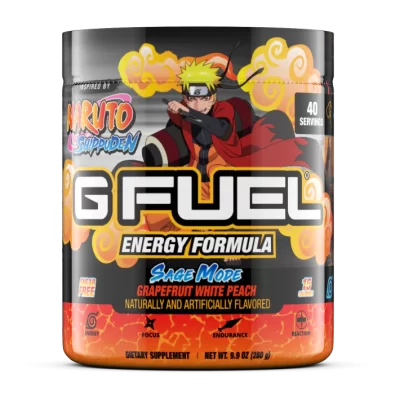 جي فيول ناروتو بنكهة الخوخ بالليمون - G fuel Naruto