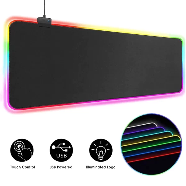 Mousepad with led RGB light
