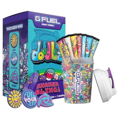 شيكر doodlez مع 7 اظرف