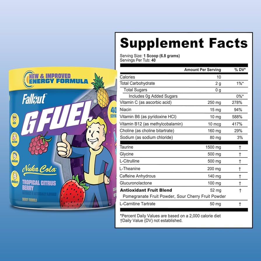 جي فيول نوكا كولا 2.0 - G FUEL NUKA COLA 2.0 - الصورة 4