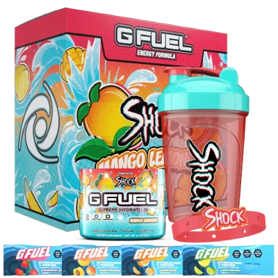 جي فيول هايدريشن بوكس مانجو شوك - G FUEL MANGO SHOCK HYDRATION BOX