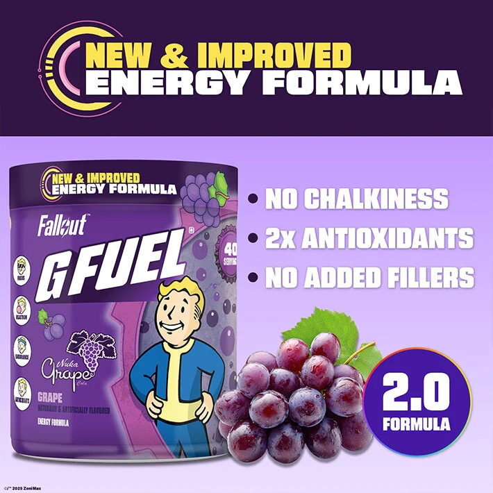 جي فيول نوكا كولا العنب 2.0 - G FUEL GRAPE NUKA COLA 2.0 - الصورة 3